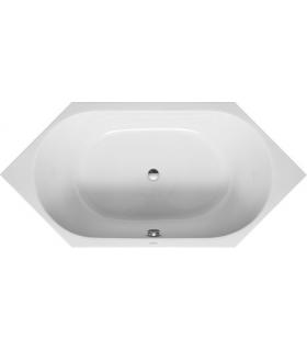 Duravit, vasca esagonale da incasso 190x90, 700138, bianca