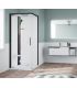 Multifunction shower enclosure with basic Novellini Glax 1 2.0 G + F SX