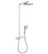 Colonna doccia esterna Hansgrohe serie raindance Select E 2 getti art.