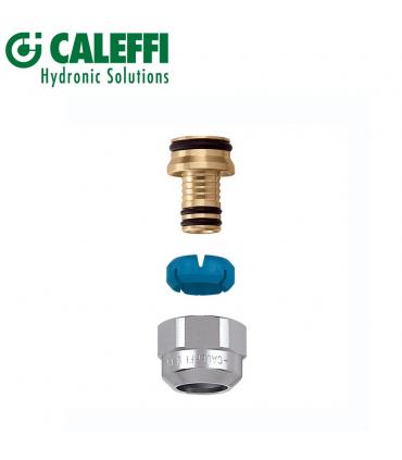 Connection multilayer pipes 3/4'', continuous work high temperature Caleffi 679