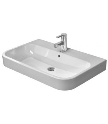 Washbasin consolle Duravit, collection Happy D.2, white ceramic