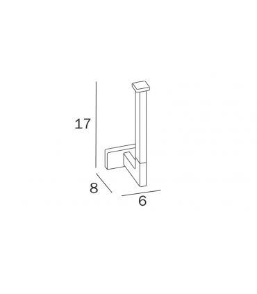 Paper holder with spare roll collection Lea Inda