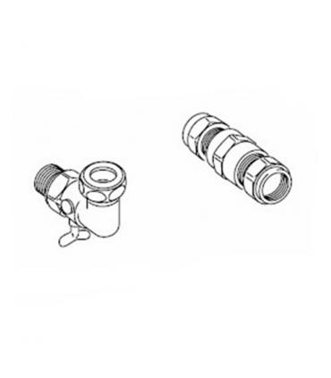 Robinet equerre pour gaz Vaillant 306210