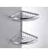 Shower-bathtub grid mixer colombo items holder with hook chrome.