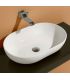 Lavabo da appoggio Ceramica Flaminia serie App ovale