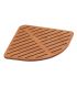 Plate-forme pour douche, Lineabeta, collection Atlantica, modèle 7230, bois, triangolare