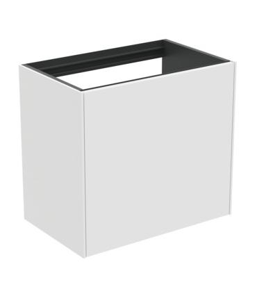 Slim lacquered cabinet without top for Ideal Standard Conca washbasin