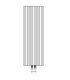 Radiatore verticale Tubes Soho ad acqua H.200 cm