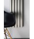 Tubes Soho vertical water radiator H.220 cm