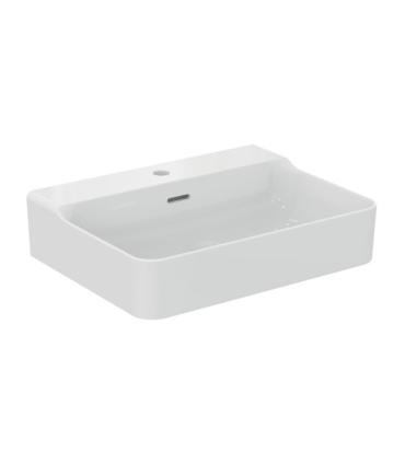 Lavabo da appoggio o sospeso monoforo Ideal Standard Conca