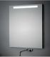 Koh-I-Noor LED mirror with upper light height 80 cm