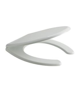 Open toilet seat for toilet handicapped or elderly, Ponte Giulio collection Casual