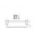 Portasalviette lineare, Colombo Basic Q