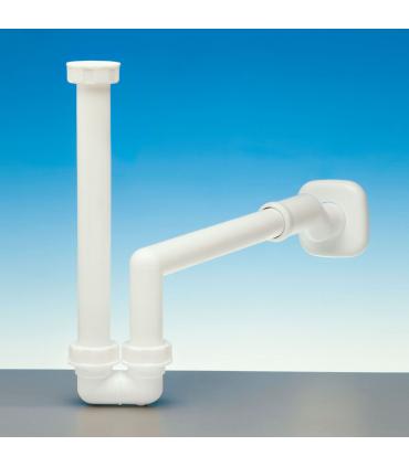 Lira Sifone Lavabo/Bidet eccentrico 1"-11/4 bianco