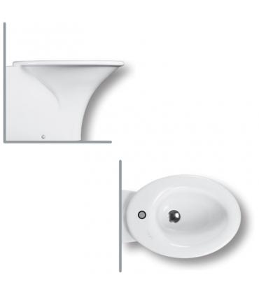 Bidet au mur monotrou collection Sculture