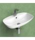 Wall Washbasin Ceramica Flaminia Nudaslim With Tap Top