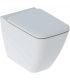 Rimfree Geberit Icon Square back to wall toilet