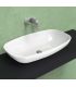 Lavabo da appoggio Ceramica Flaminia Nudaslim