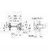 Built in part Washbasin mixer Grohe 33769.