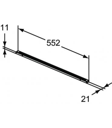 Luce a LED a barra Ideal Standard serie Conca