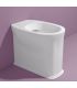 Wc a pavimento filo muro Ceramica Flaminia serie Madre MA117G go clean