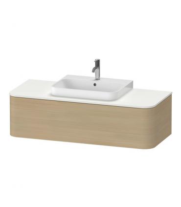 Happy D2 Plus Duravit suspended base for console sink with 1 drawer