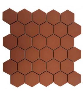 Mosaico su rete esagonale CE.SI Full Body 5x5 cm