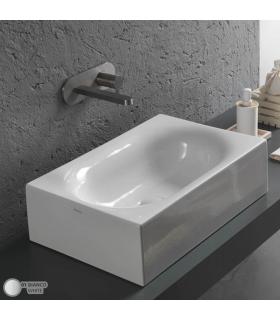 Countertop washbasin Valley 60 cm without holes without overflow collection Valley