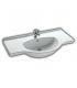 Wall mounted washbasin 75 cm single hole collection Sophie