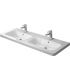 Lavabo consolle Duravit, collection Durastyle , blanc