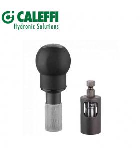 Calibrator for multilayer pipes and handle Caleffi 679