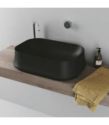 Lavabo da appoggio rettangolare Simas serie Sharp SH08