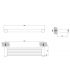 Wall shelf Gessi Cono collection