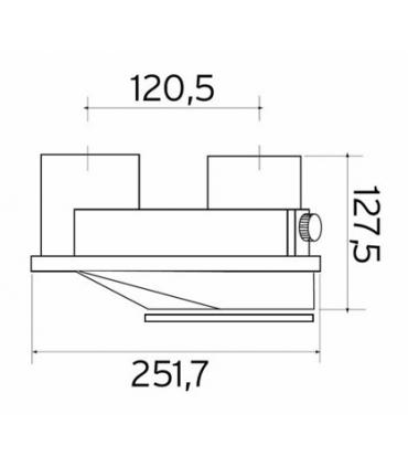 Kit double evacuator 80/80 for TURBOMAG Vaillant 0020207070