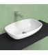 Lavabo da appoggio Ceramica Flaminia Nudaslim