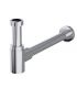 Sifone, Lineabeta, Serie Busi e Cane, Modello 53926, ottone cromato