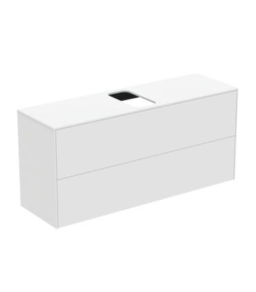 Mobile slim laccato 2 cassetti per lavabo Ideal Standard Conca