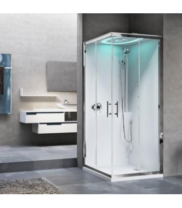 Novellini Eon A left whirlpool shower enclosure