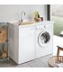 Cuve a'laver avec Meuble et porte machine a' laver, Geromin collection Forte