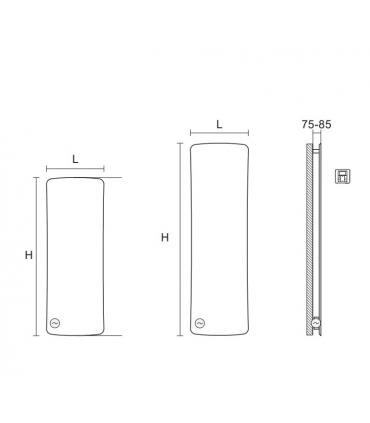 Zehnder Folio electric radiator