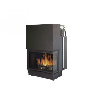 Wood-burning fireplace Edilkamin Acquatondo 29 sx