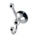 Clothes hook, Lineabeta, collection Venessia, model 52938, chromed brass