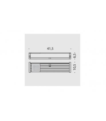 Shower-bathtub grid mixer colombo collection time w4275 with clothes hook chrome.