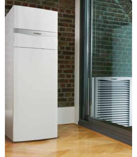 Vaillant air-to-water heat pump Arotherm + Unitower and exchanger