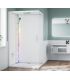 Multifunction shower enclosure Novellini Glax 1 2.0 2P Sauna basic left