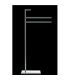 Montants equipes pour lavabo Fantini Younog  96027643 chrome