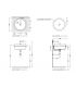 Lavabo da incasso Ceramica Flaminia serie Twin 5057