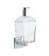 Dispenser sapone, Koh-i-noor, Serie Tilda, Modello 5714, cromato, a parete