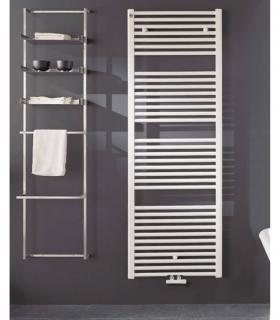 Irsap Ares towel warmer with 50 mm connections.