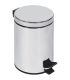 Bathroom dustbin Colombo collection hotellerie chrome